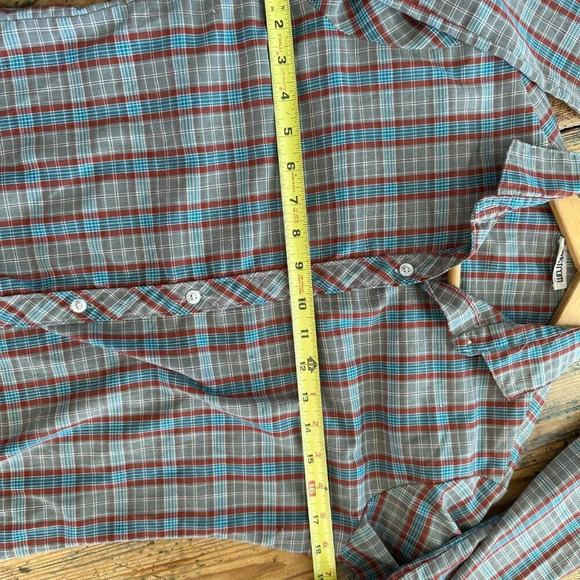 Vintage Nordstrom Town Square Plaid Blouse‎ - Picture 6 of 6